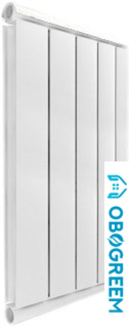 Алюминиевый радиатор Silver 850 (10 секций, белый)