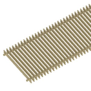 Решетка рулонная iTermic SGL-40-1500 (цвет: шампань)