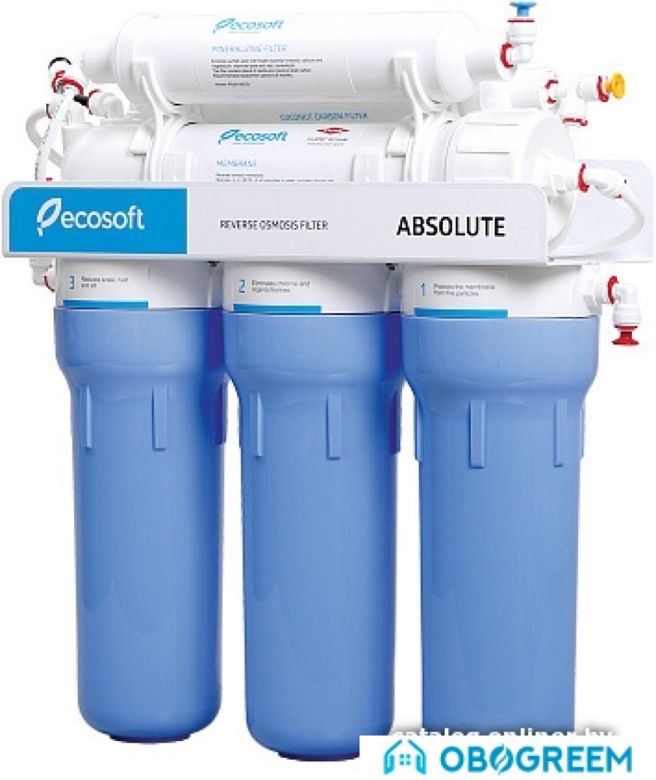 Система обратного осмоса ECOSOFT Absolute с минерализатором MO650MECO