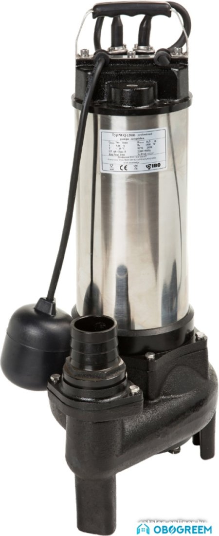 Фекальный насос IBO WQ1500 PROFESSIONAL