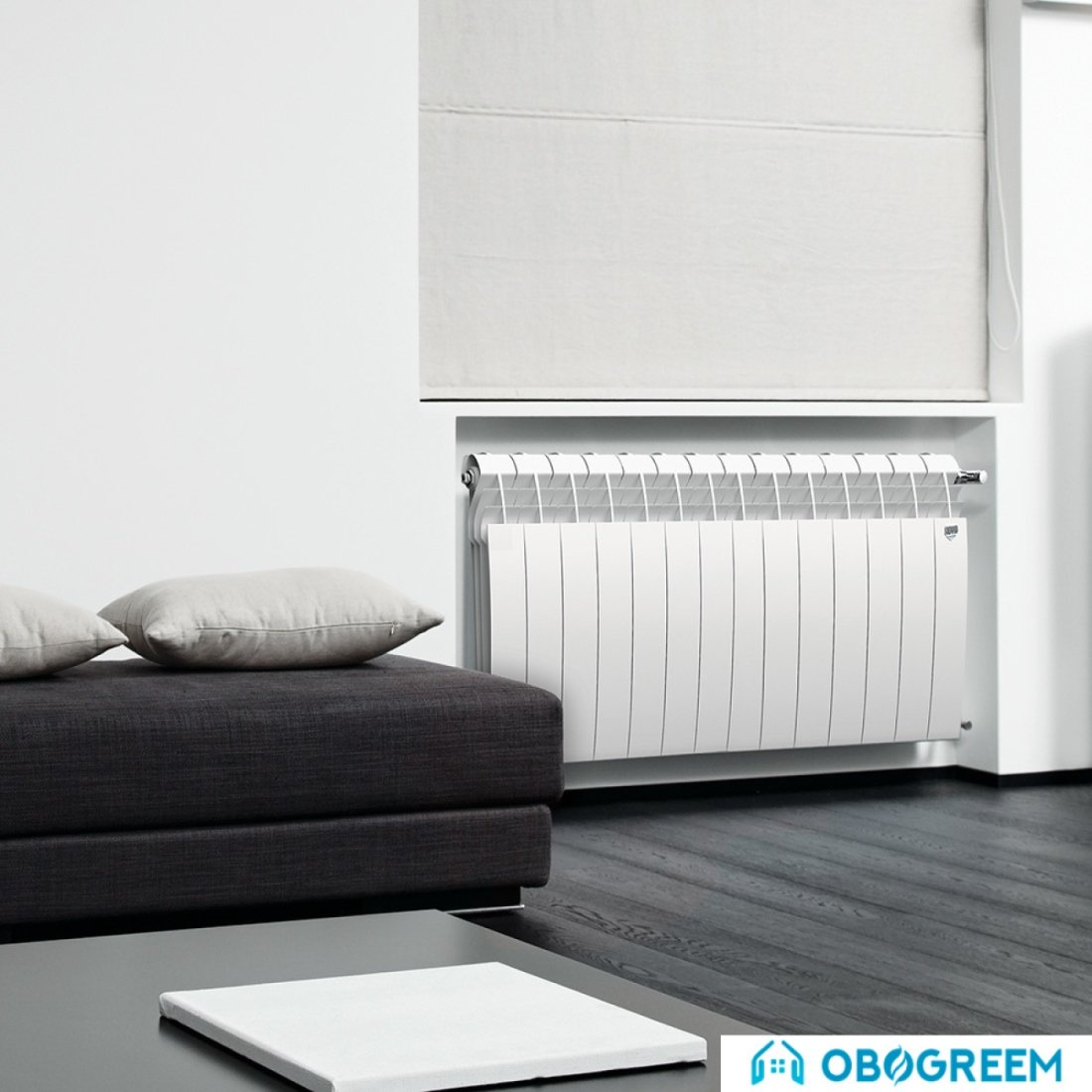 Алюминиевый радиатор Royal Thermo Biliner Alum 500 (15 секций)