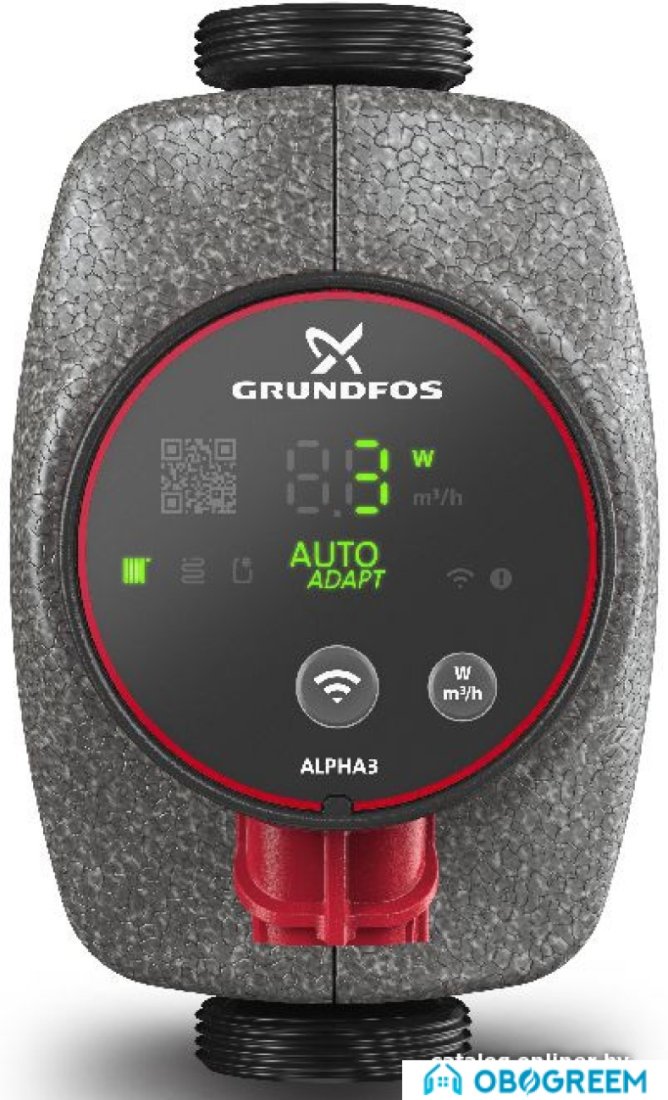 Циркуляционный насос Grundfos Alpha3 25-80 New