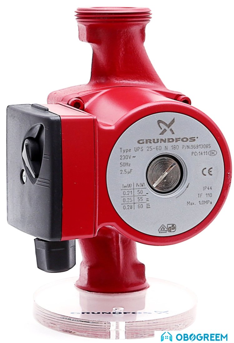 Циркуляционный насос Grundfos UPS 25-60 NK
