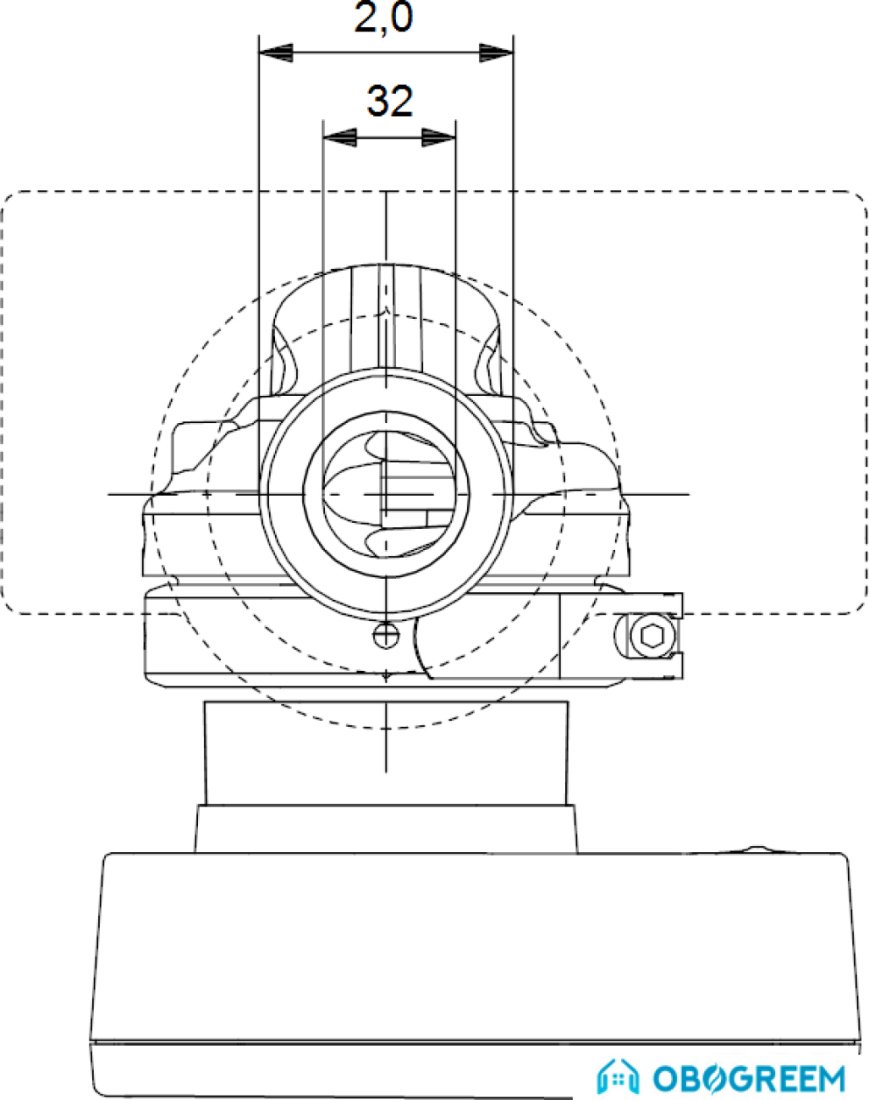Циркуляционный насос Grundfos Magna1 32-40