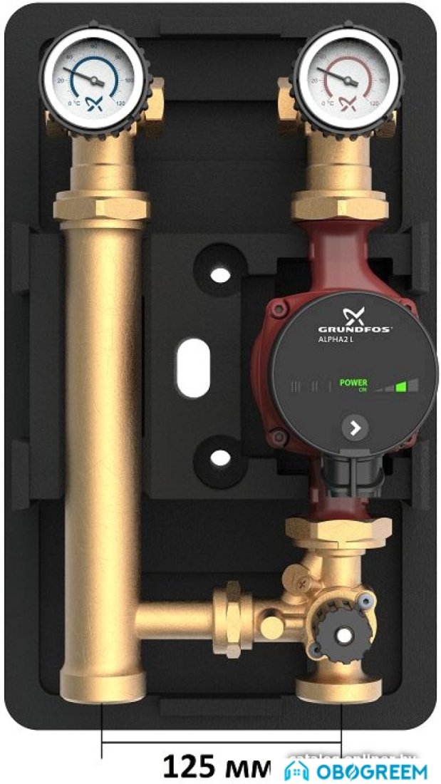 Циркуляционный насос Grundfos HEATMIX M25 ALPHA2L 40