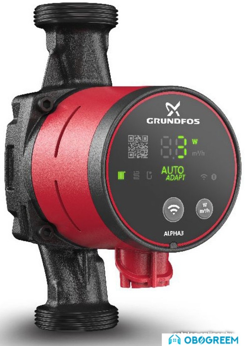 Циркуляционный насос Grundfos Alpha3 32-80 New
