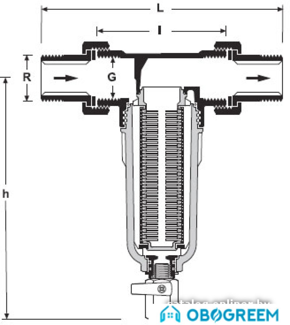 Предфильтр Honeywell FF06AA 1"