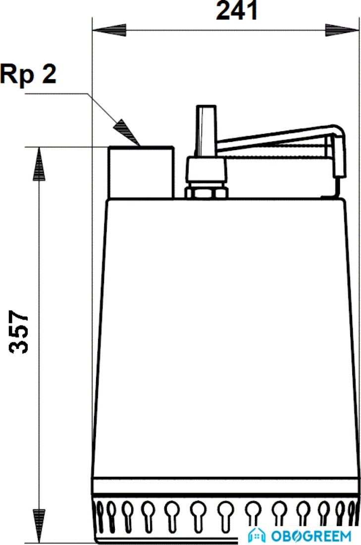 Дренажный насос Grundfos Unilift AP12.50.11.A1