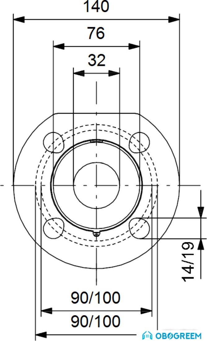 Циркуляционный насос Grundfos Magna3 32-100 F