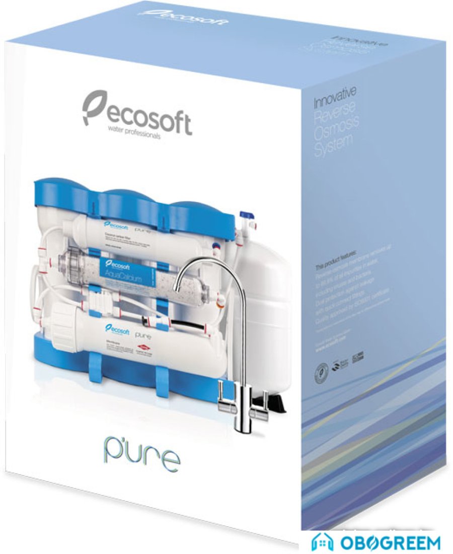 Система обратного осмоса ECOSOFT P’ure Aquacalcium MO675MACPURE