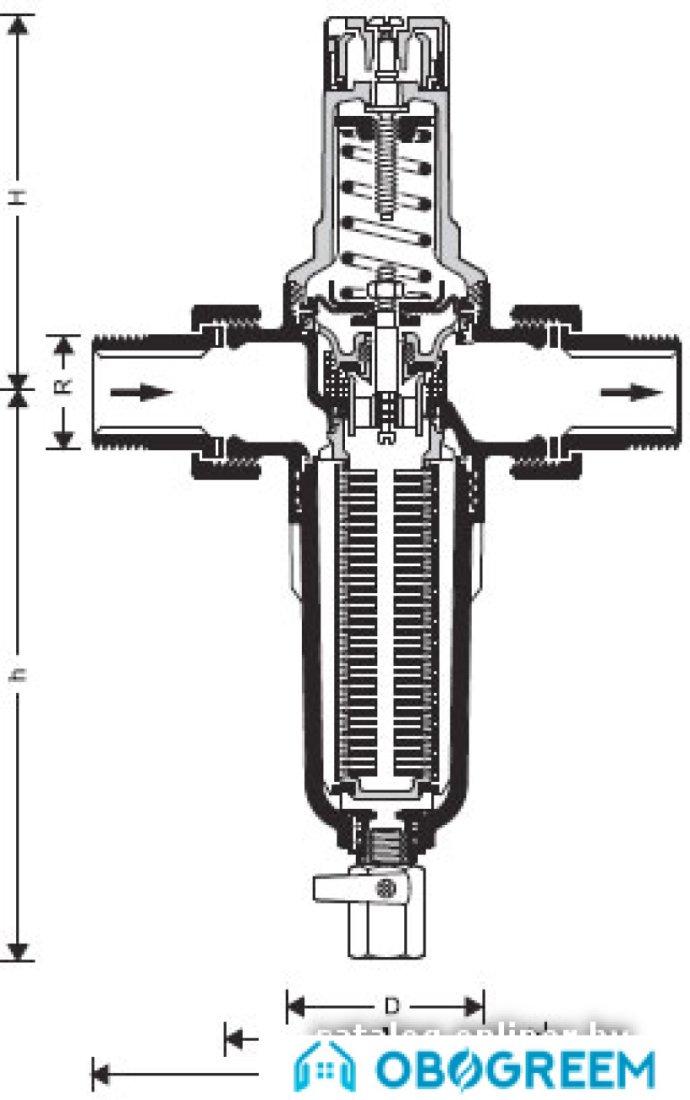 Предфильтр Honeywell FK06АА 1/2"