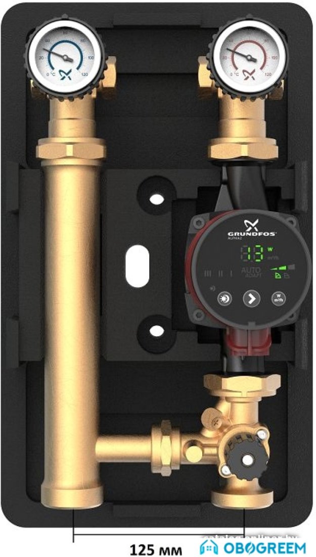Насосная группа Grundfos HEATMIX M25 ALPHA2 40