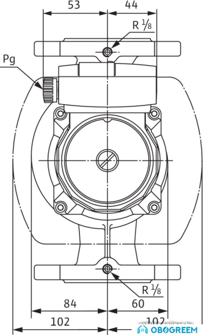 Насос Wilo TOP-S40/4