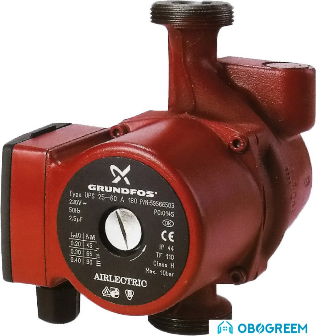 Насос Grundfos UPS 25-60 A