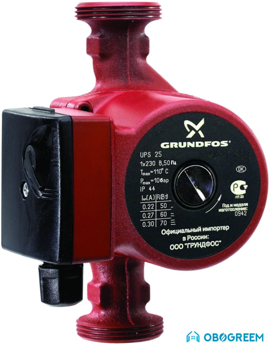 Насос Grundfos UPS 32-100 180