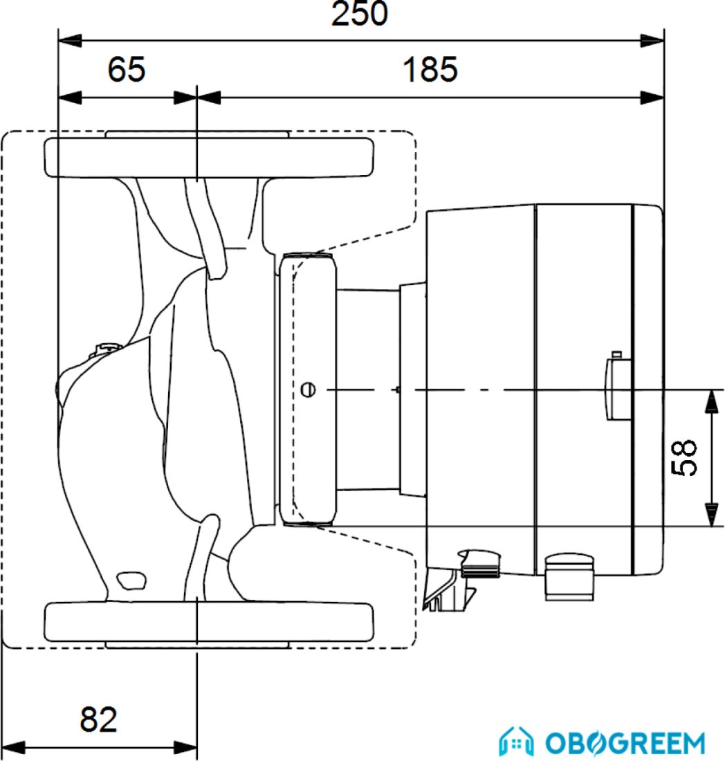 Циркуляционный насос Grundfos Magna3 32-100 F