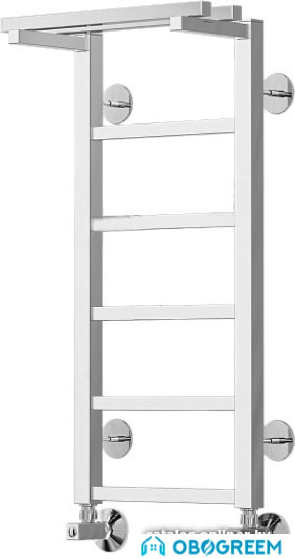 Полотенцесушитель TERMINUS Контур П6 с полкой (330x700)