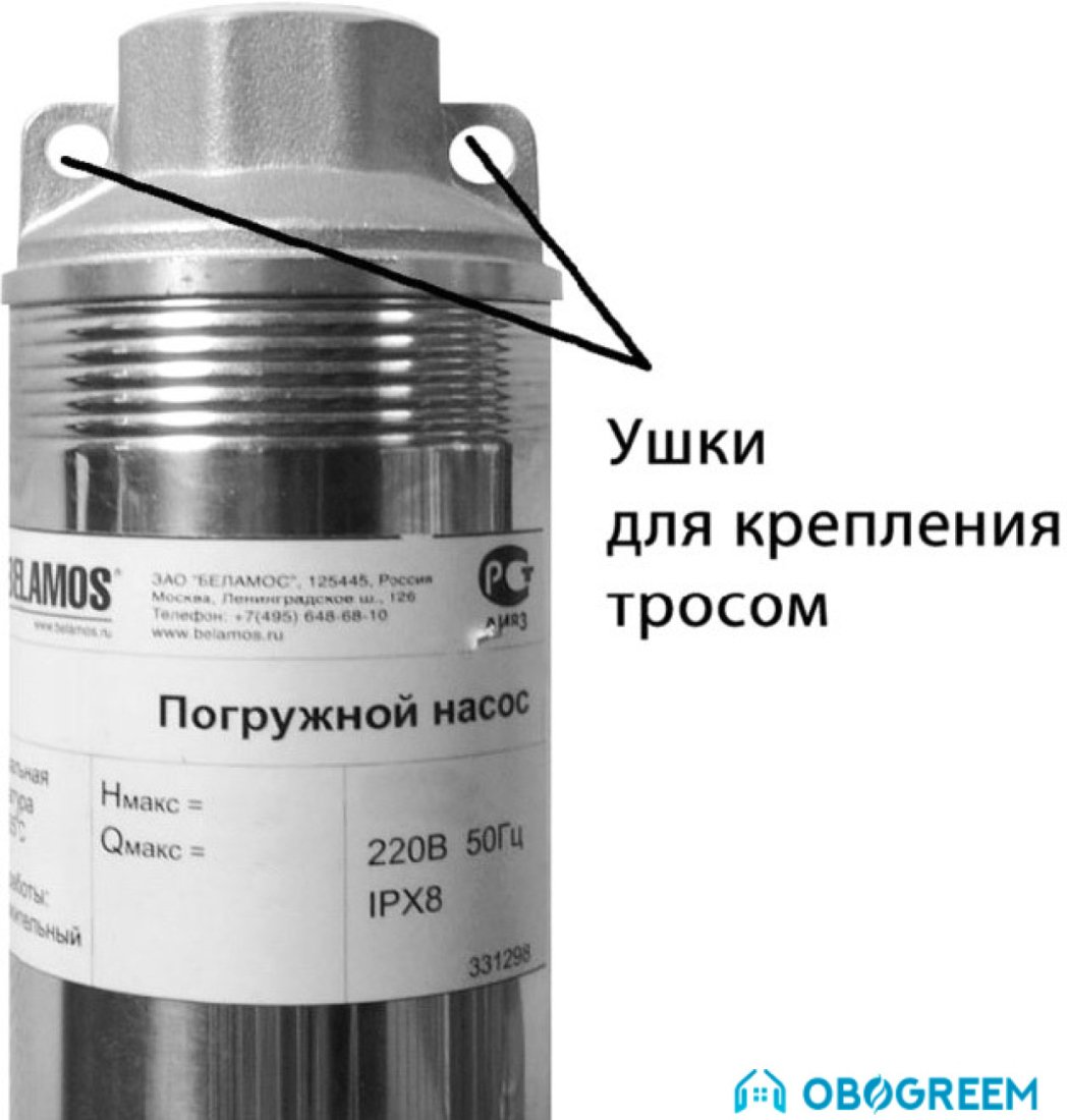 Насос Belamos TF3-110 (каб. 65м)