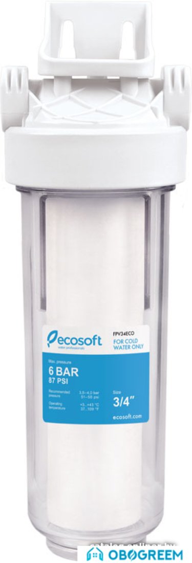 Корпус ECOSOFT механической очистки 3/4" FPV34ECO