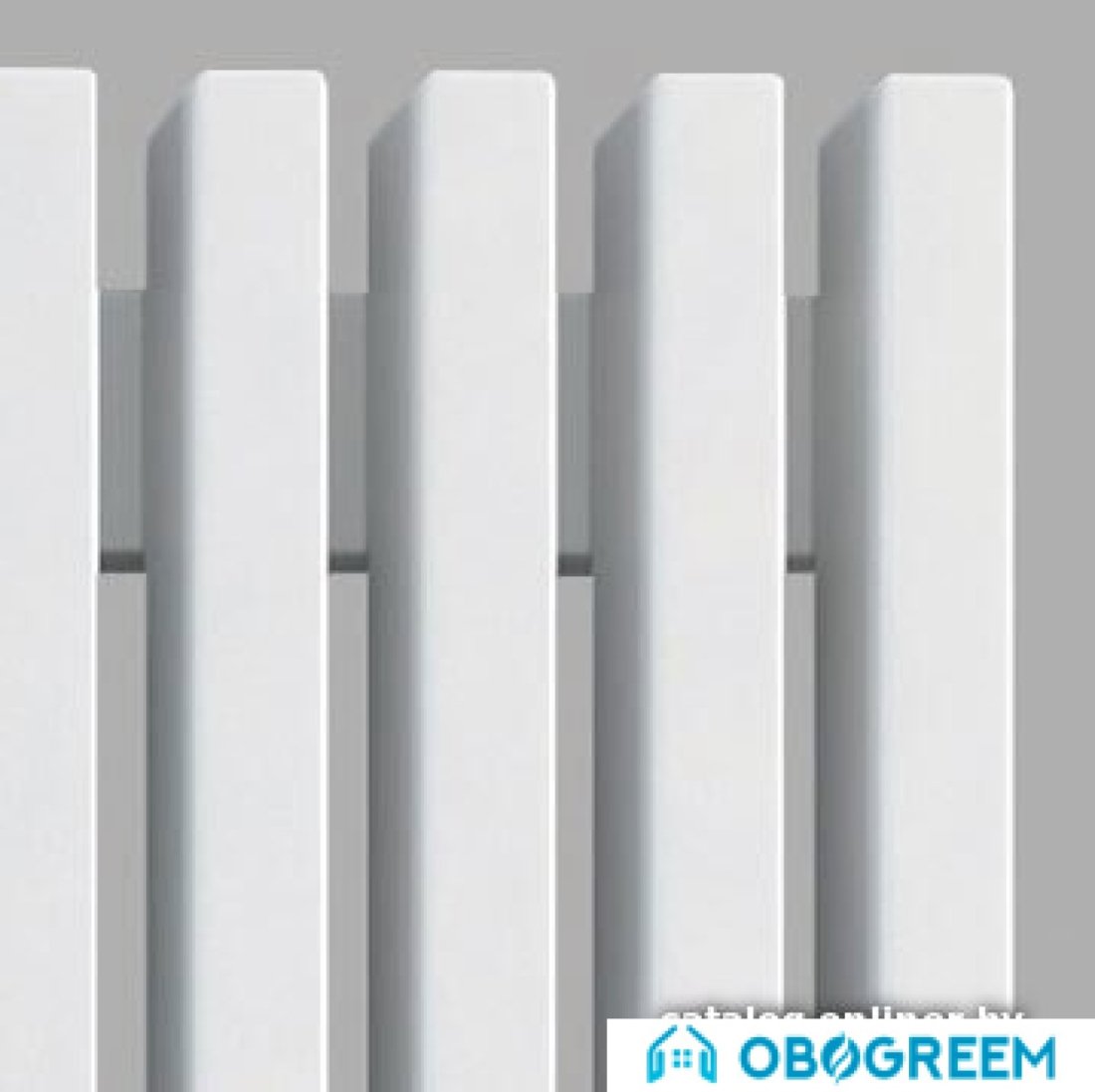 Стальной трубчатый радиатор Loten Grey V 1250x580 (нижнее подключение)