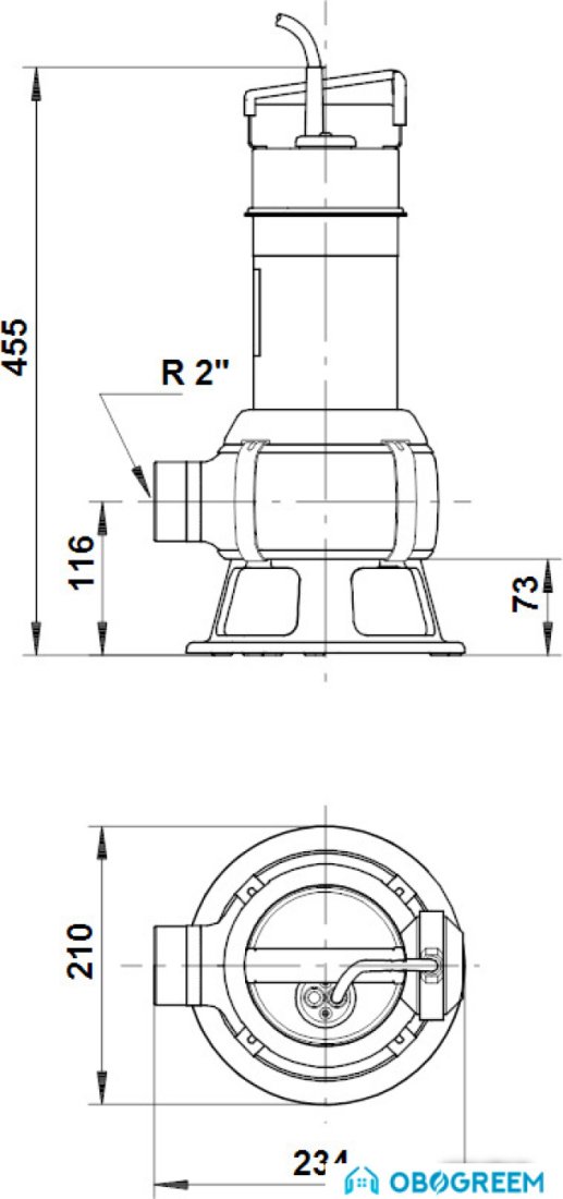 Насос Grundfos Unilift AP 50B.50.11.1.V