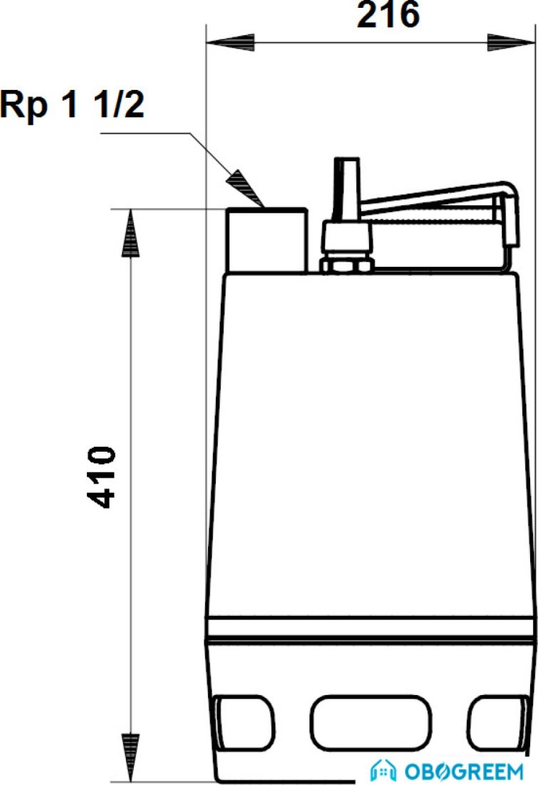 Насос Grundfos Unilift AP 35.40.08.A1.V