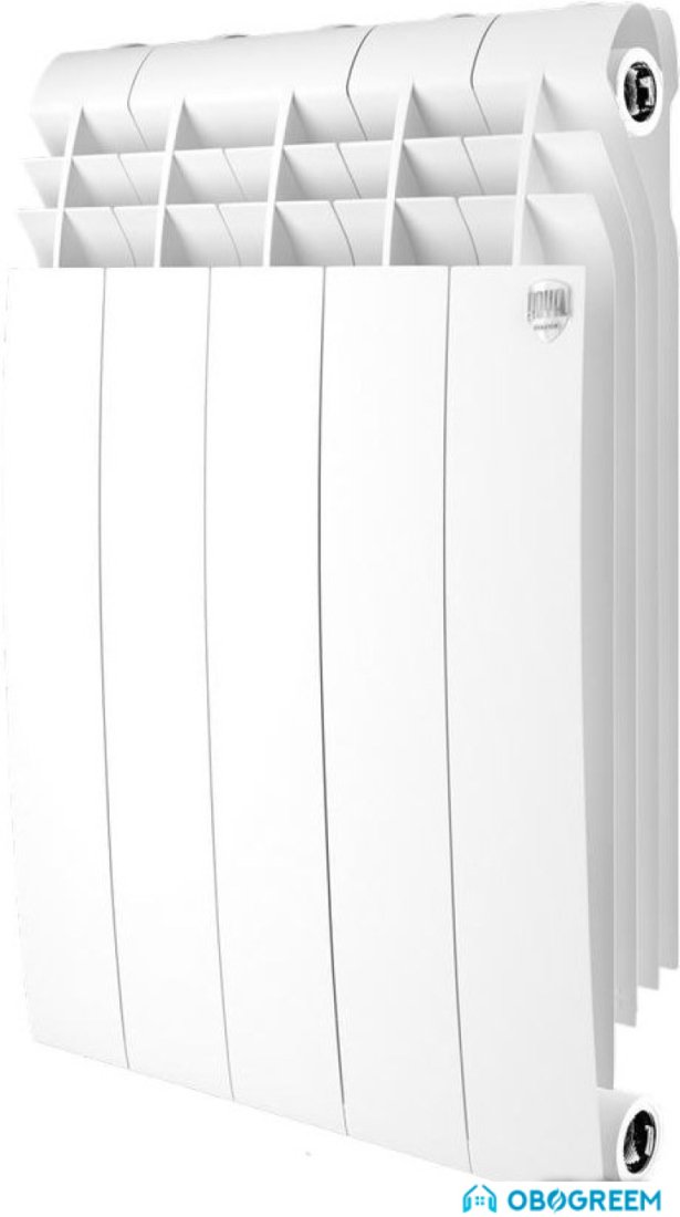 Биметаллический радиатор Royal Thermo BiLiner 500 Bianco Traffico (11 секции)