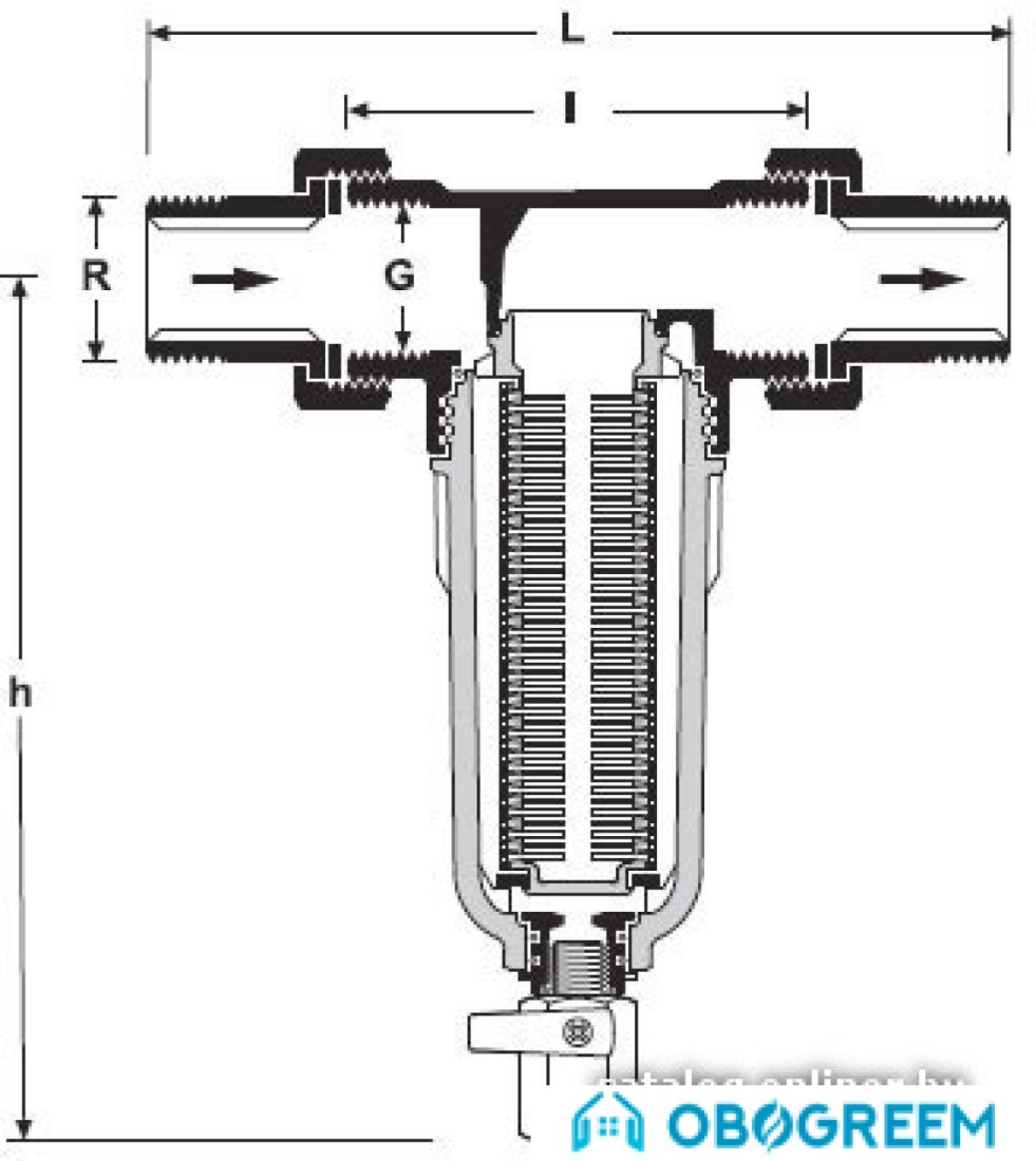 Предфильтр Honeywell FF06AAM 1"