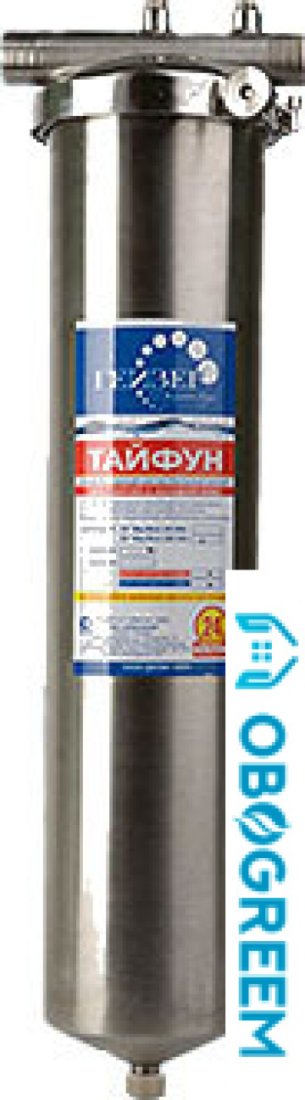 Проточный фильтр Гейзер Тайфун 20BB (с картриджем)
