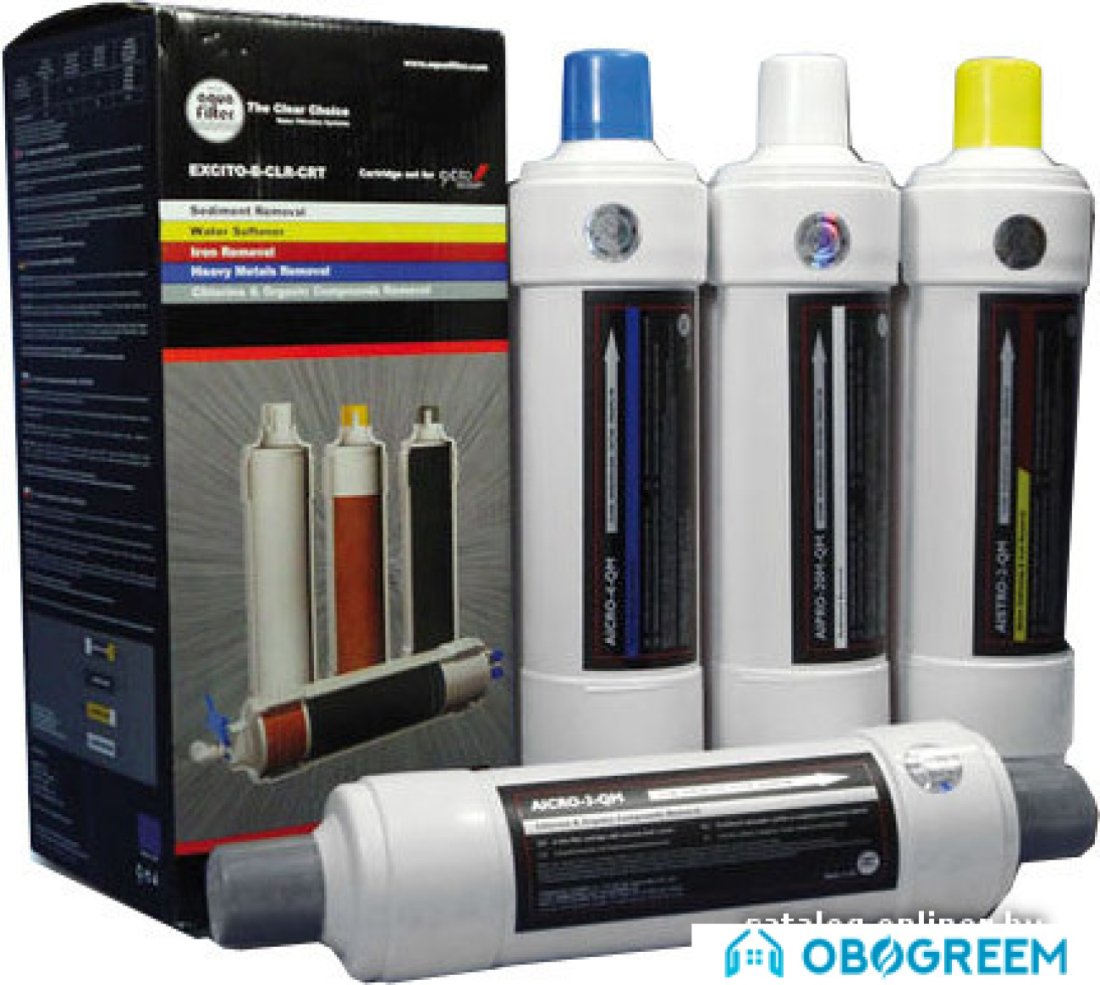 Комплект картриджей Aquafilter EXCITO-B-CLR-CRT