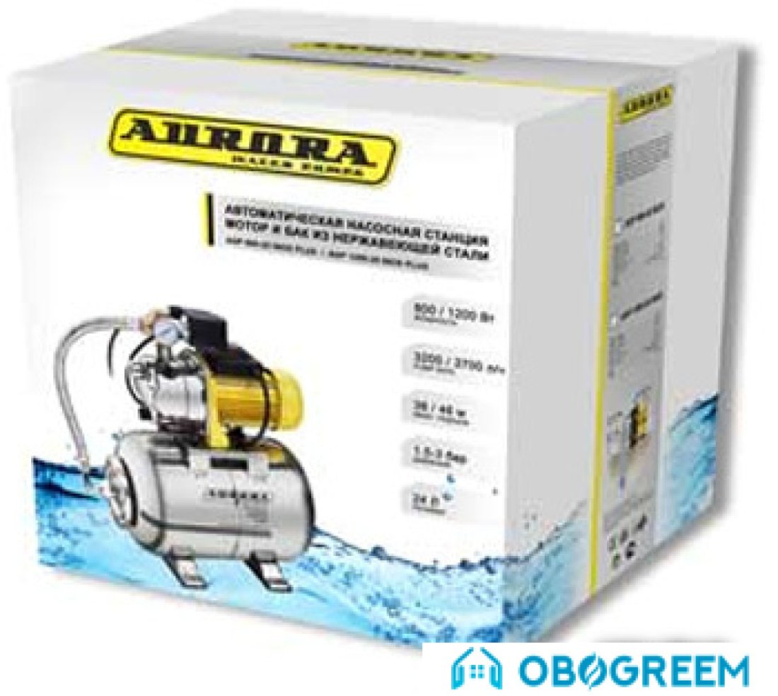 Насос Aurora AGP 1200-25 INOX PLUS