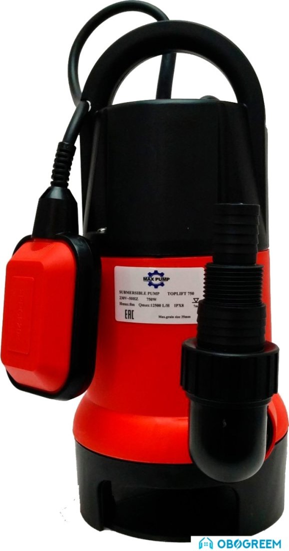 Насос Maxpump TOPLIFT 750