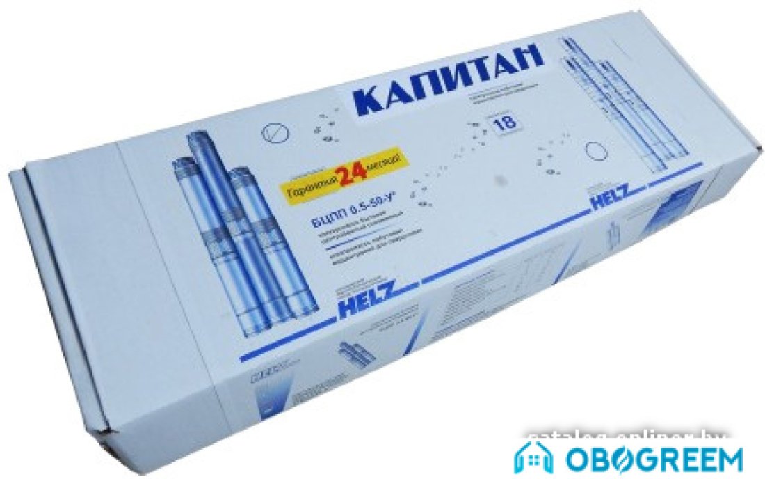 Скважинный насос HELZ КАПИТАН БЦПП-0,5-30