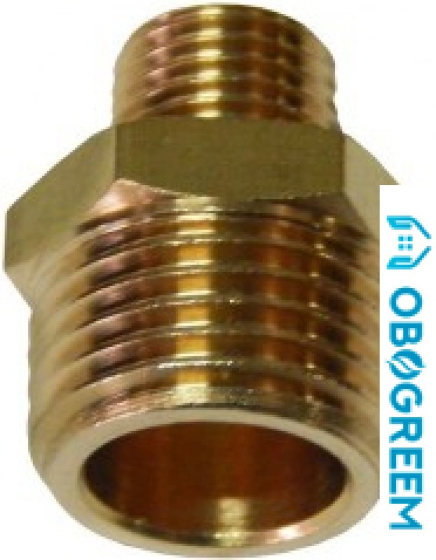 Фитинг FORSAGE Соединитель с нар резьбой 3/8"x1/4" F-MM06/04