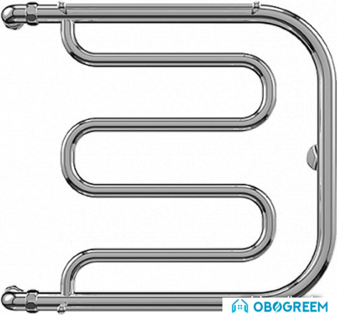 Полотенцесушитель Royal Thermo Фокстрот 600х600 (с полкой)