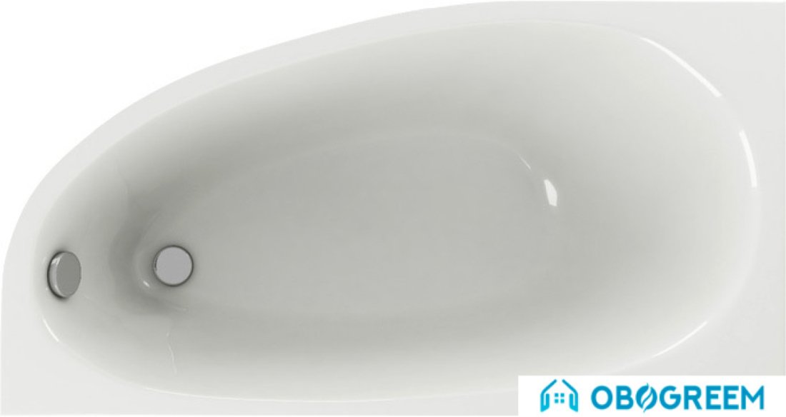 Ванна Aquatek Дива 150x90 (с каркасом, левая)