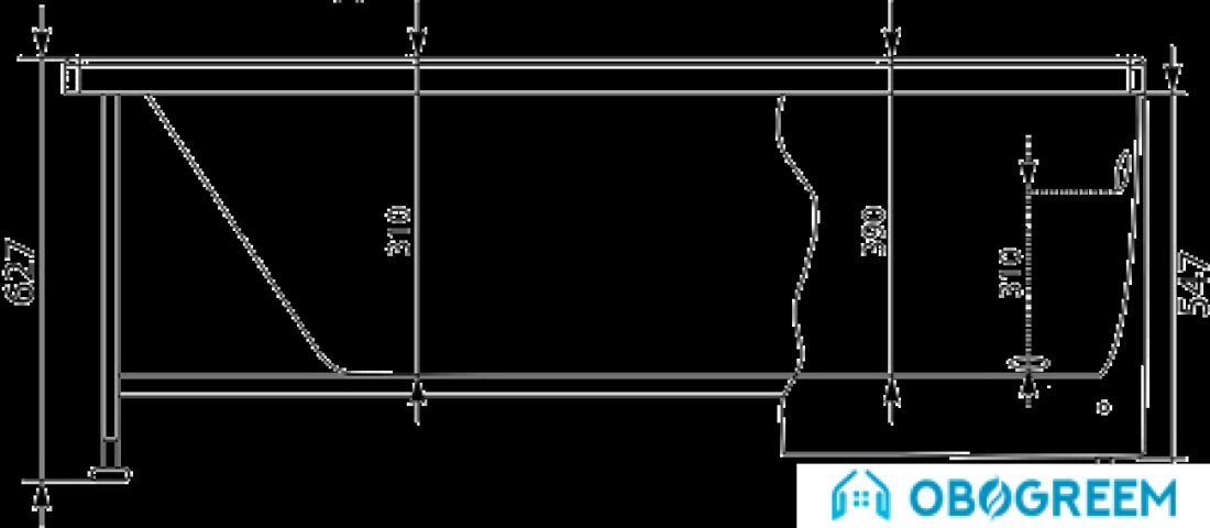 Ванна Aquanet Roma 160x70