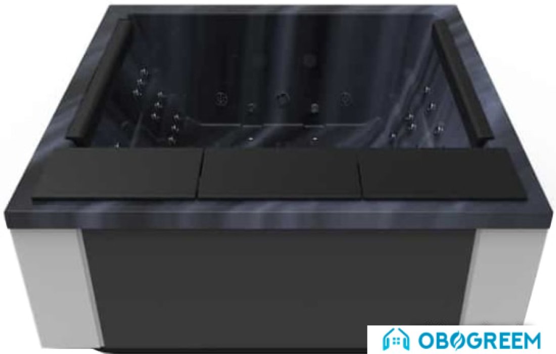 Ванна Aquavia Spa Quantum (pearl shadow/graphite woodermax)