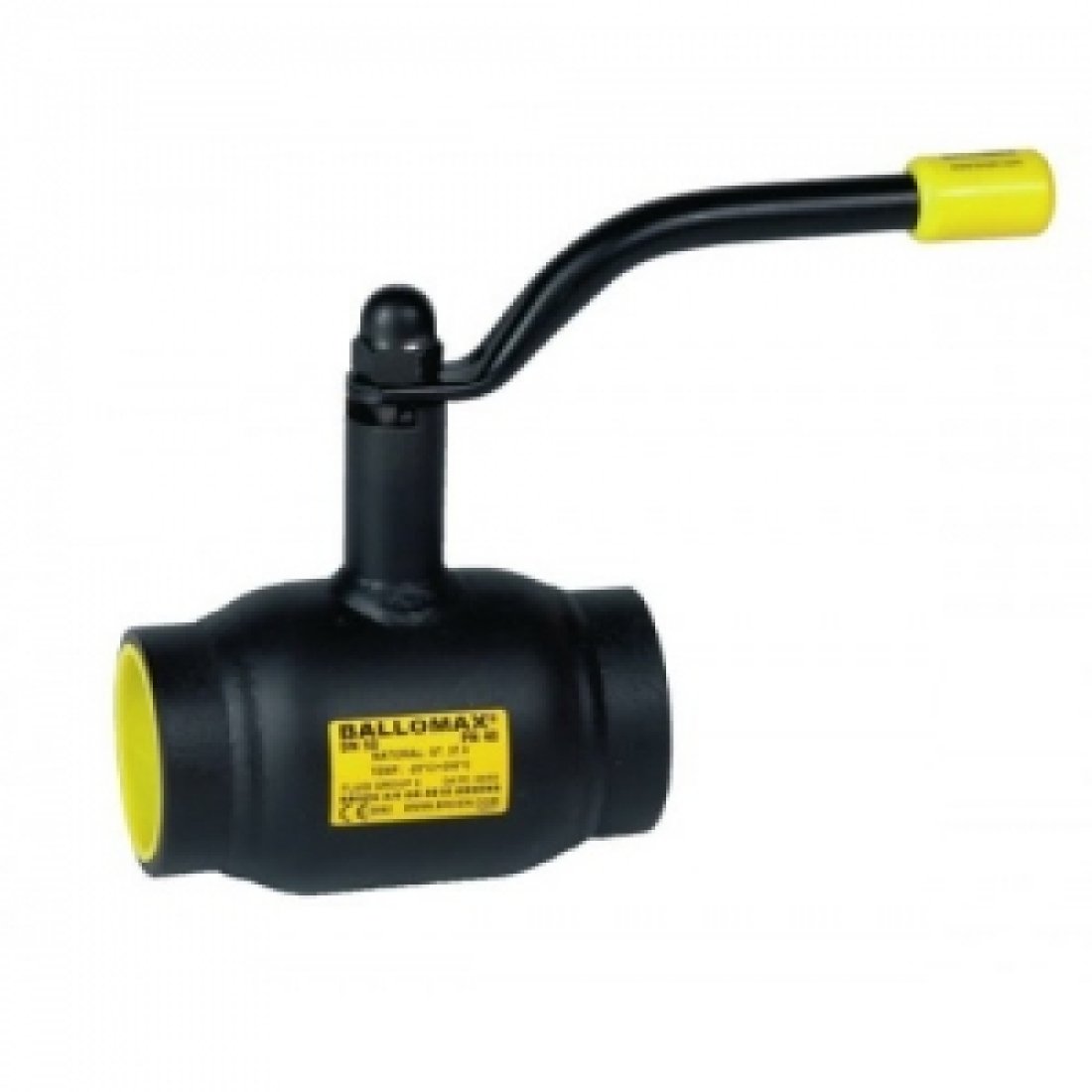 Кран шаровой BROEN BALLOMAX 60 - 3/4" (ВР/ВР, PN40, Tmax 200°С, ручка-рычаг)