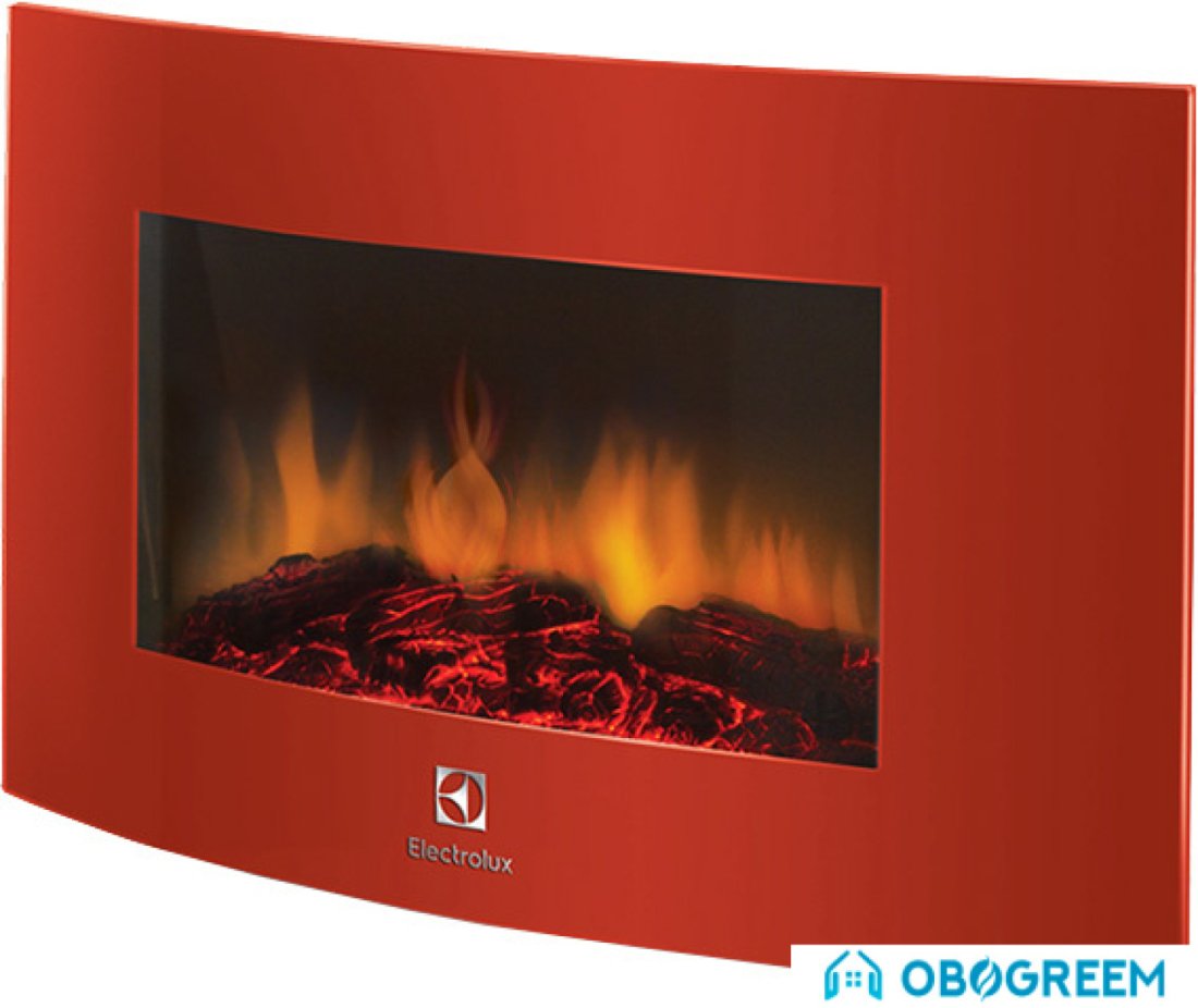 Электрокамин Electrolux EFP/W-1200URLS (красный)