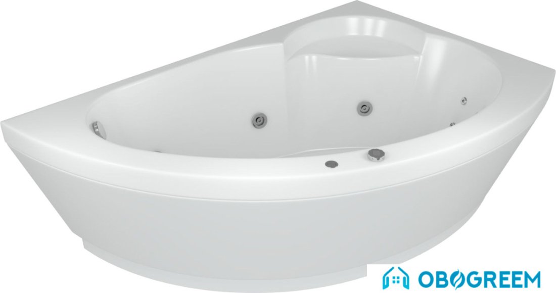 Ванна Aquatek Аякс 2 170x110 без гидромассажа (левая)