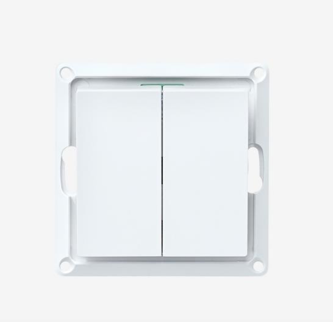 Радиовыключатель HiTE PRO BASE-2F с фиксацией клавиши (белый, бежевый, графит, карбон)