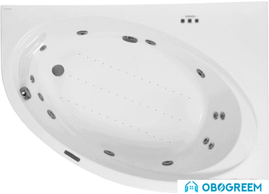 Ванна Poolspa Orbita 160x100 R Smart 2+ PHAO910ST2C1960