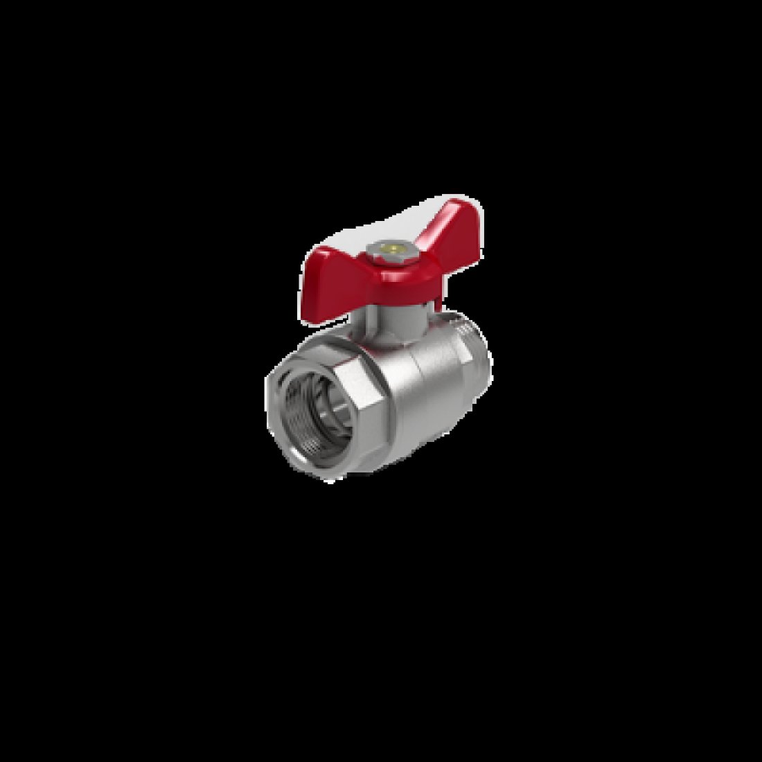 Кран шаровый Royal Thermo Optimal 3/4" нар-вн, ручка-бабочка