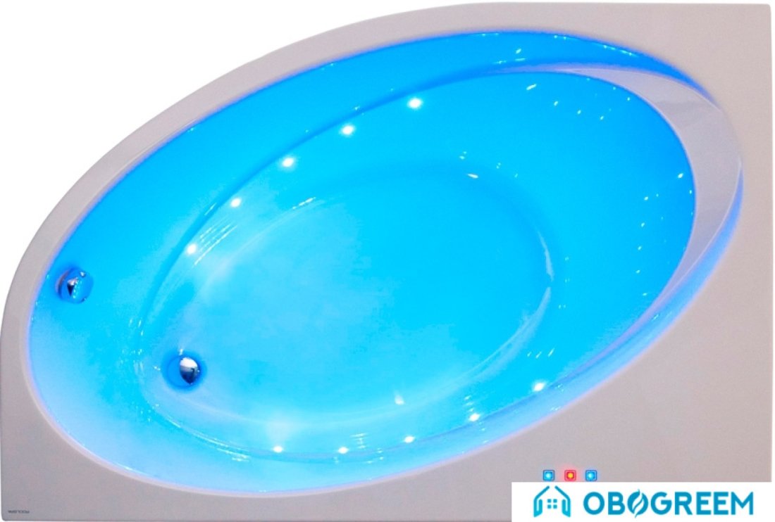 Ванна Poolspa Orbita 160x100 L Smart 2 PHAO810ST2C0000