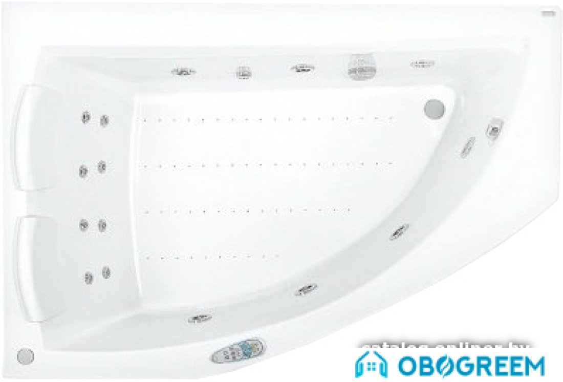 Ванна Poolspa Aquamarina 175x100 L Smart 2 PHAI310ST2C0000