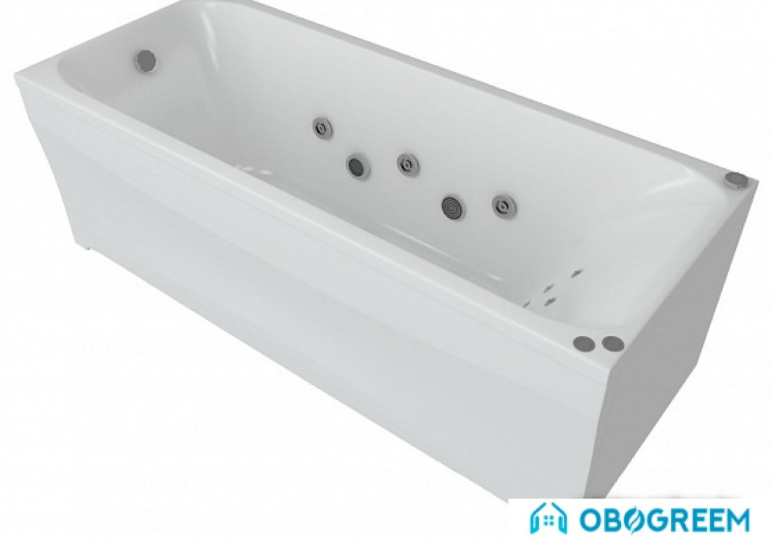 Ванна Aquatek Альфа 170x70 (с экраном и каркасом)