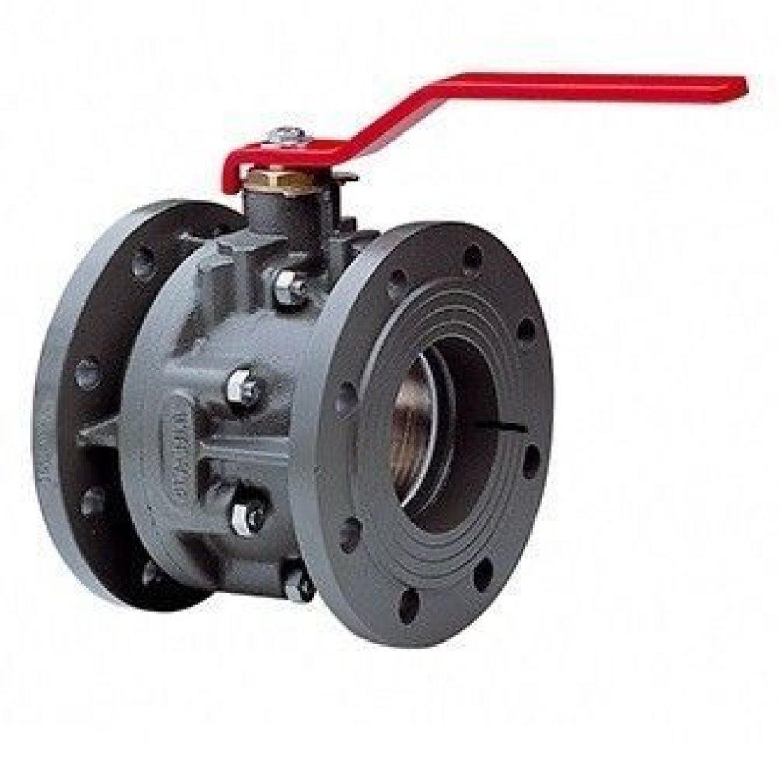 Кран шаровой 122 Ду 125 чугун PN16 FF  Cimberio