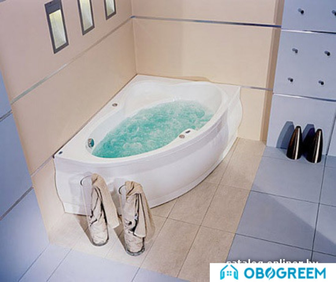 Ванна Poolspa Europa 165x105 R Smart 2+ PHA4610ST2C1960