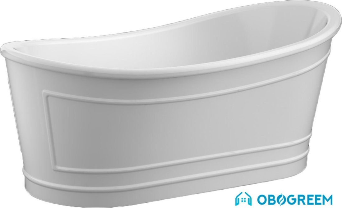 Ванна BelBagno BB32-MATT 168х90
